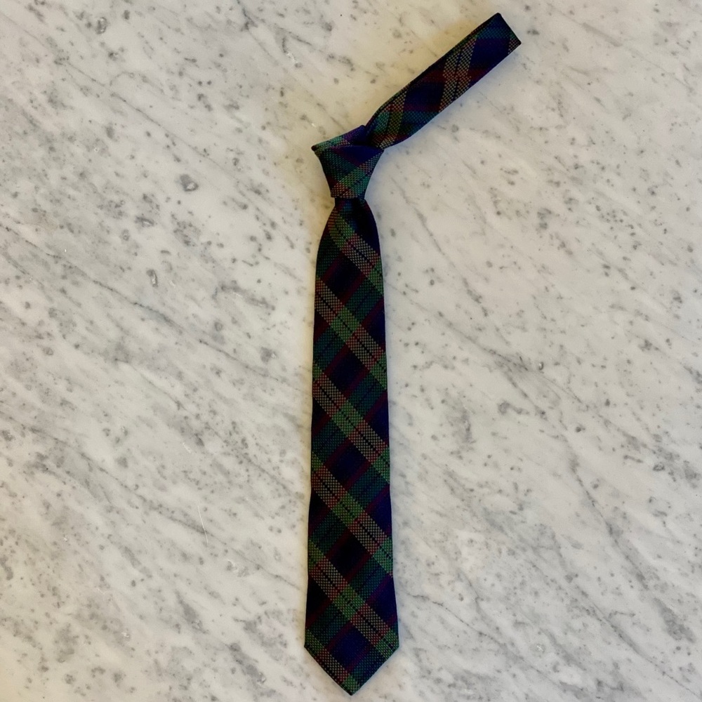 Ferragamo silk jacquard tie